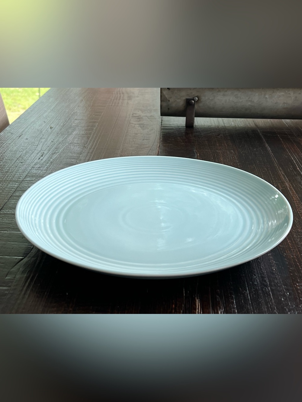 Royal Doulton Gordon Ramsay Maze Teal 13" Chop Plate/Platter